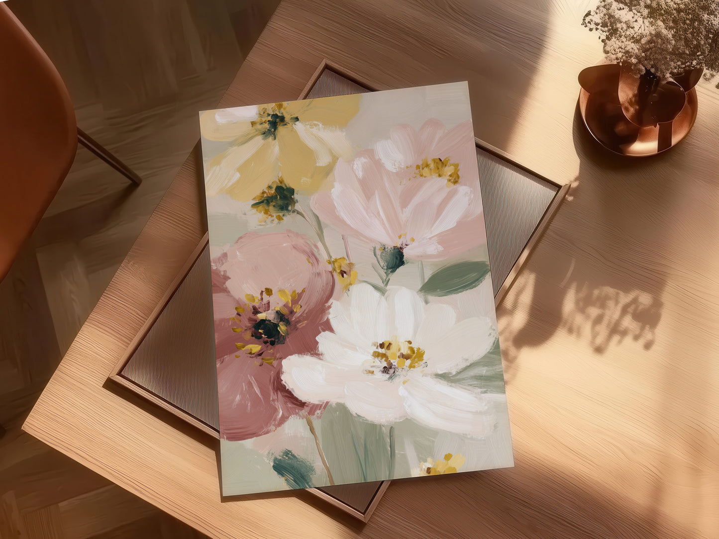 Abstract Oil Blossoms No. 1