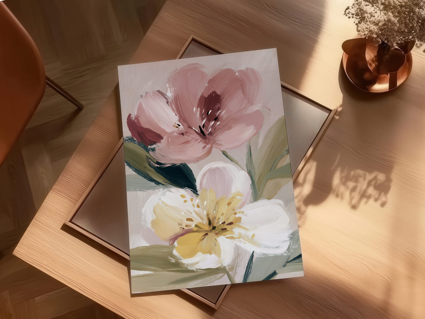 Abstract Oil Blossoms No. 2
