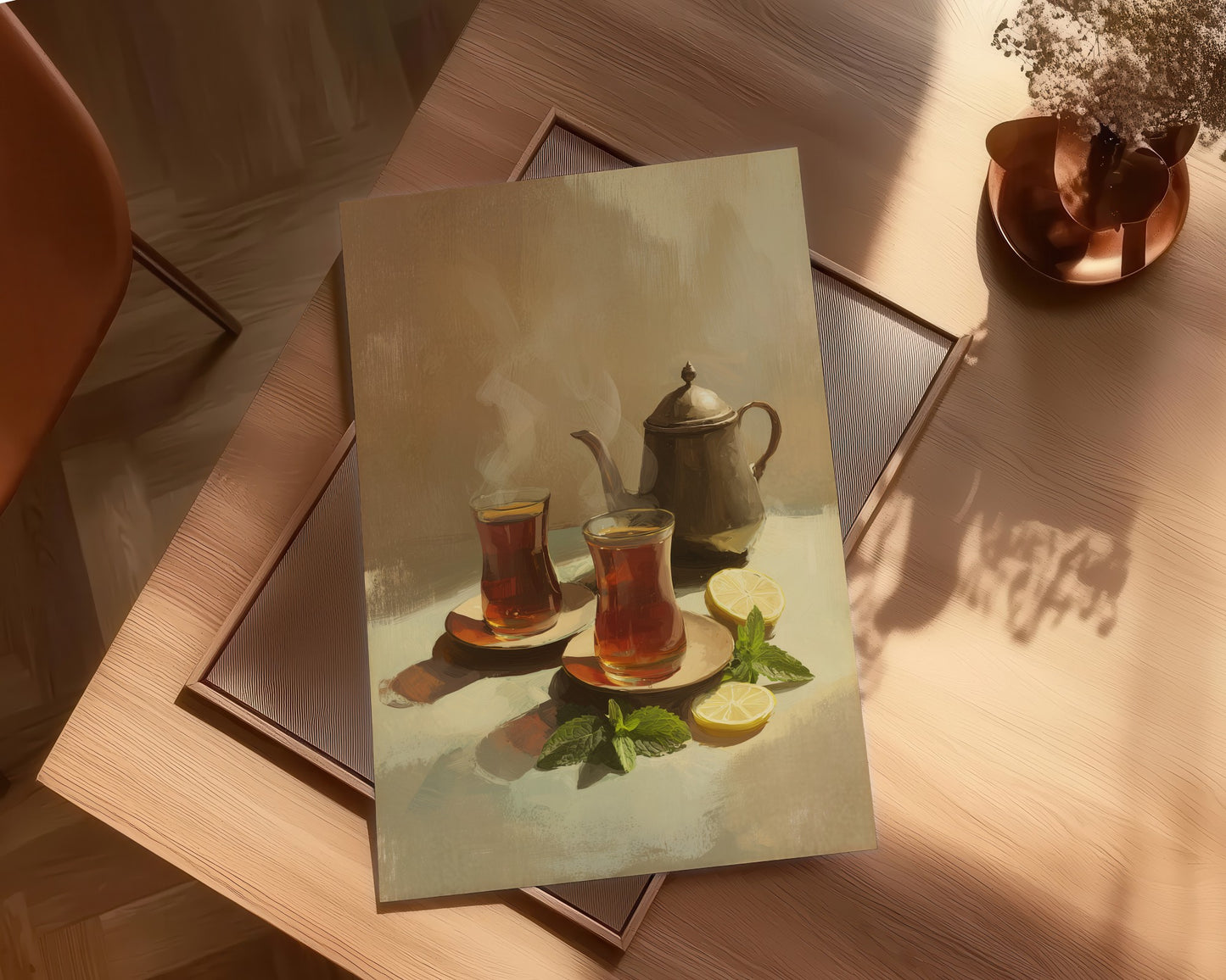 Moroccan Tea at Dusk
