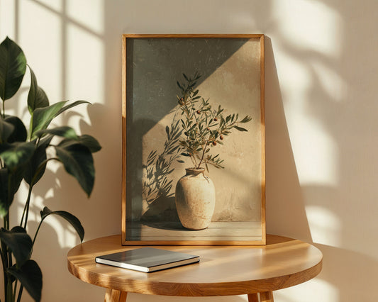 Olive Branch in Evening Light