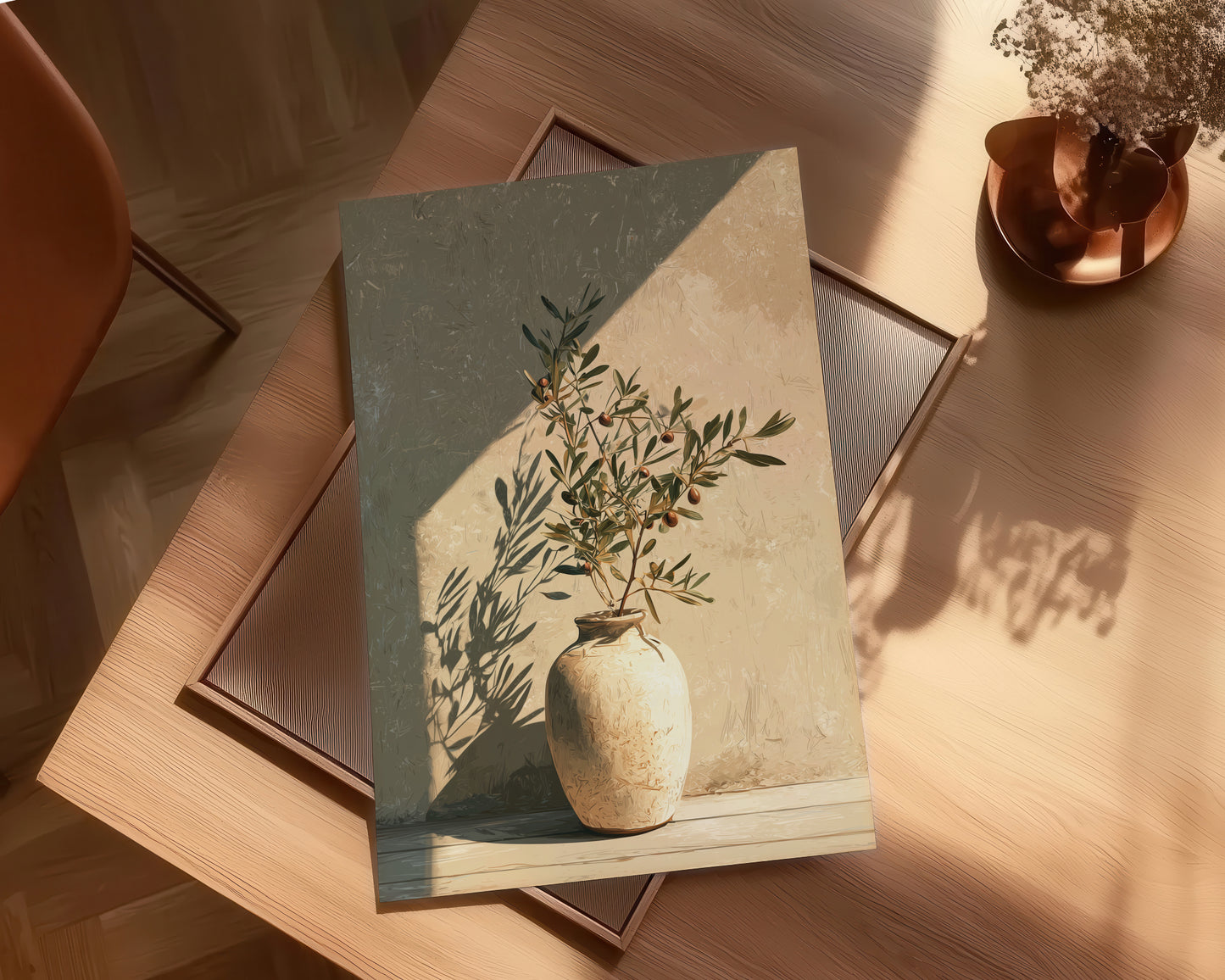 Olive Branch in Evening Light