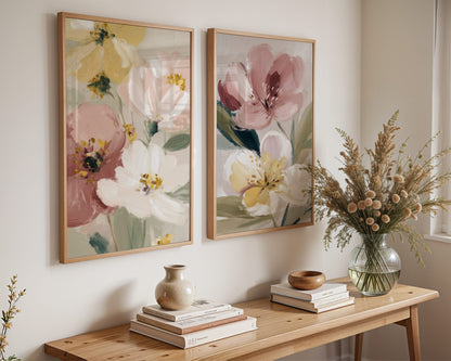 Abstract Oil Blossoms No. 1