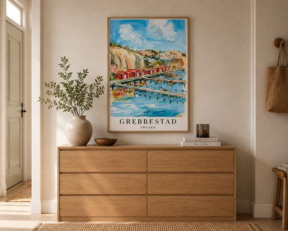 Grebbestad Poster