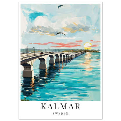 Poster på Kalmar ölandsbron