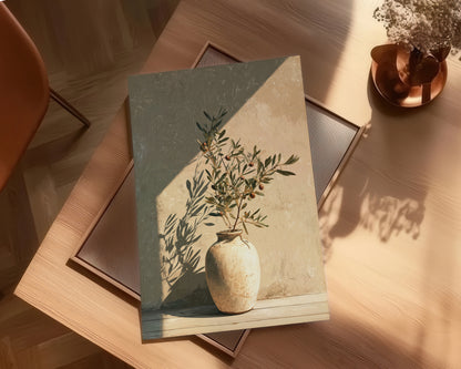 Olive Branch in Evening Light