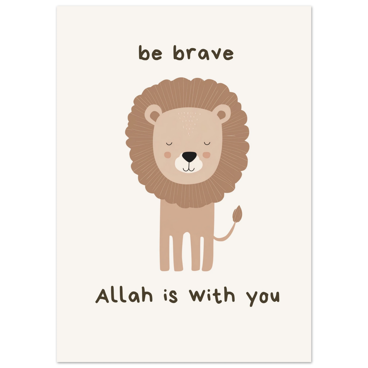 The Brave Protector - A reminder of strength and serenity